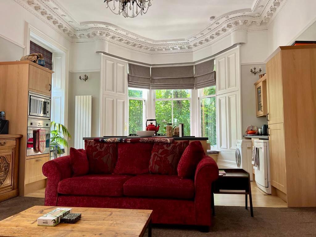 Beautiful Double Room In Idyllic West End Townhouse Glasgow Dış mekan fotoğraf